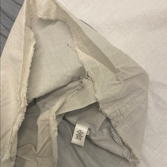 Converse Blue Ombré Midi Sundress with raw hem and corset back 100% cotton - Picture 7 of 13